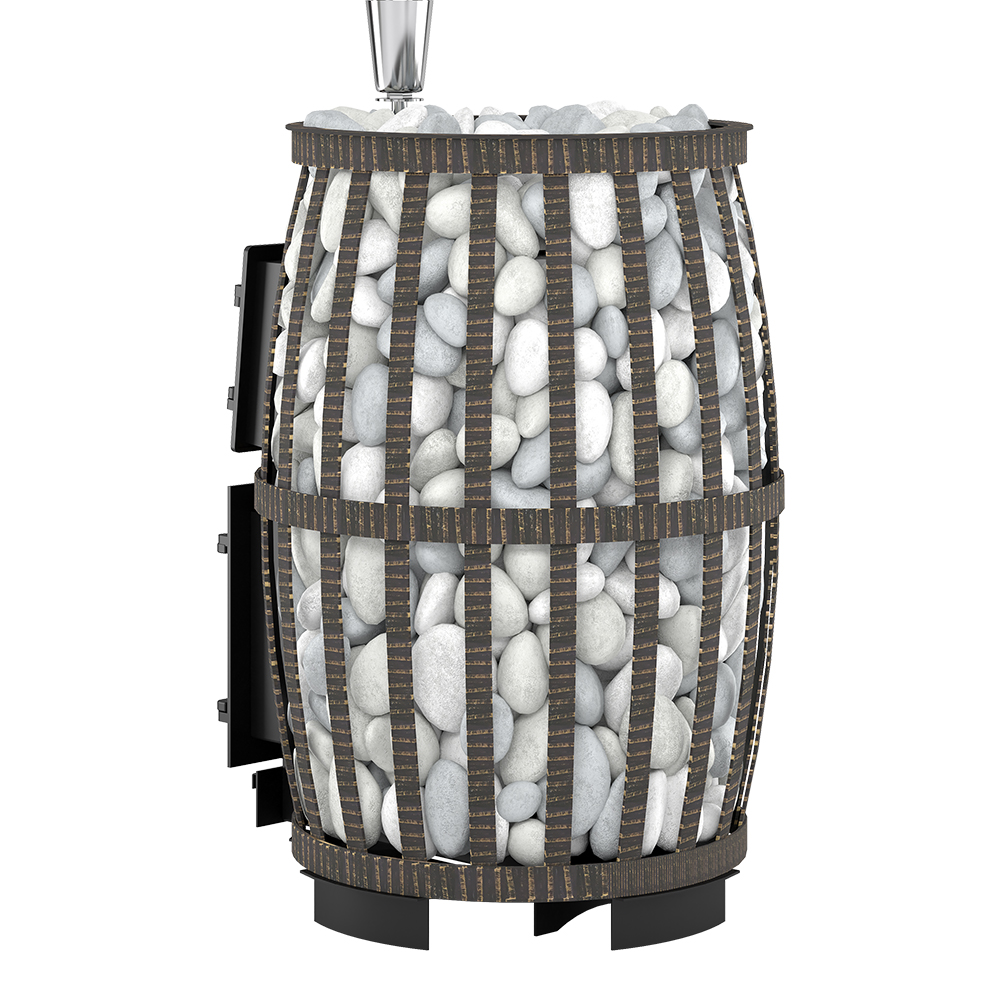 Печь для бани Везувий Легенда Русский пар Ковка 24 (270) б/в - 1min