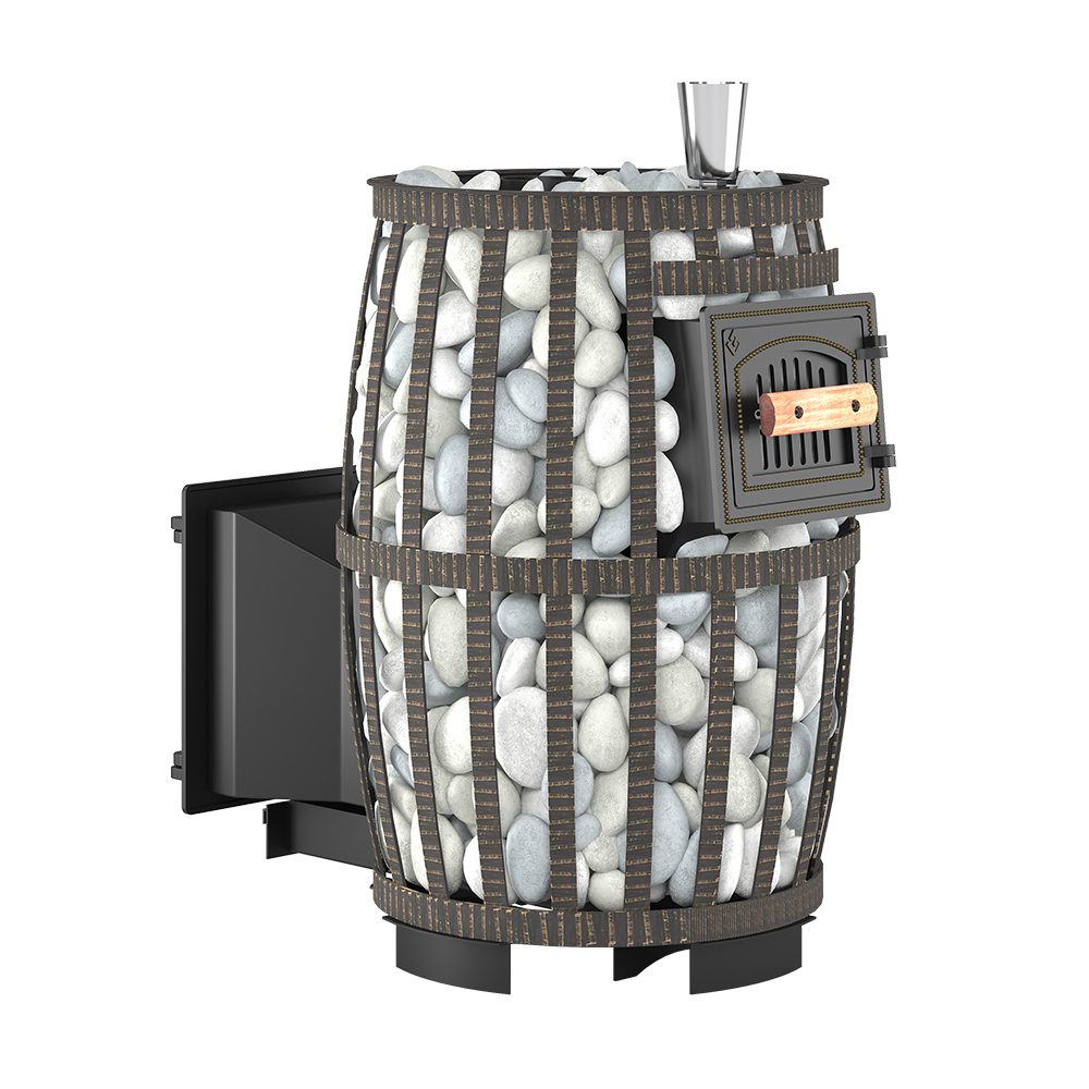 Печь для бани Везувий Легенда Русский пар Ковка 24 (505) - 1min