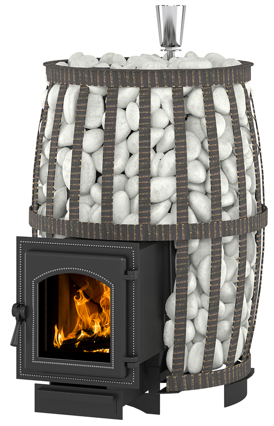 Печь для бани Везувий Легенда Русский пар ковка 18 (270) - 0min