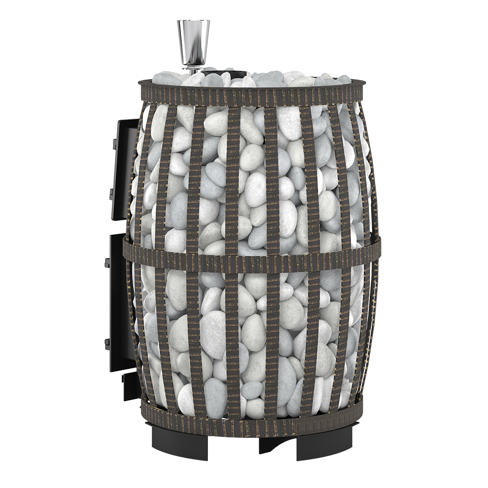 Печь для бани Везувий Легенда Русский пар ковка 18 (270) б/в - 1min