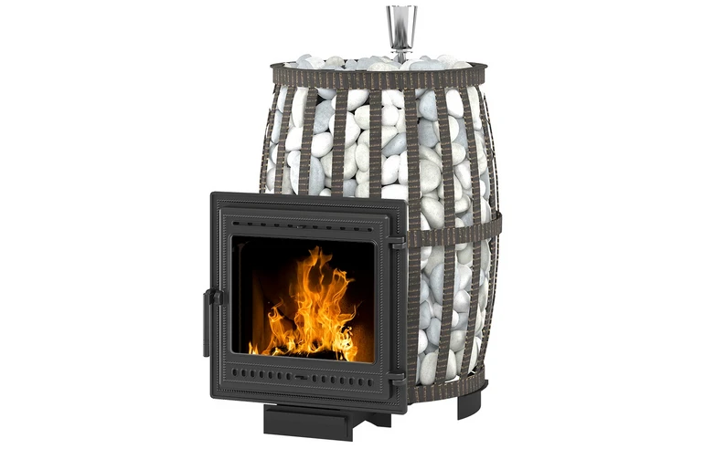 Печь для бани Везувий Легенда Русский пар ковка 18 (505)