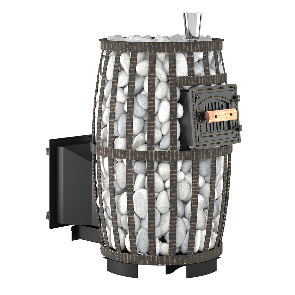 Печь для бани Везувий Легенда Русский пар ковка 30 (505) - 1min