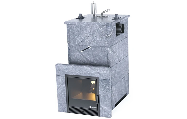 Печь для бани EASYSTEAM Анапа в полноценном кожухе с боковым подключением с закрытым верхом