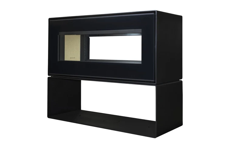 Печь-камин АОТ 10,0 в модификации &laquo;Монблан 2С&raquo;