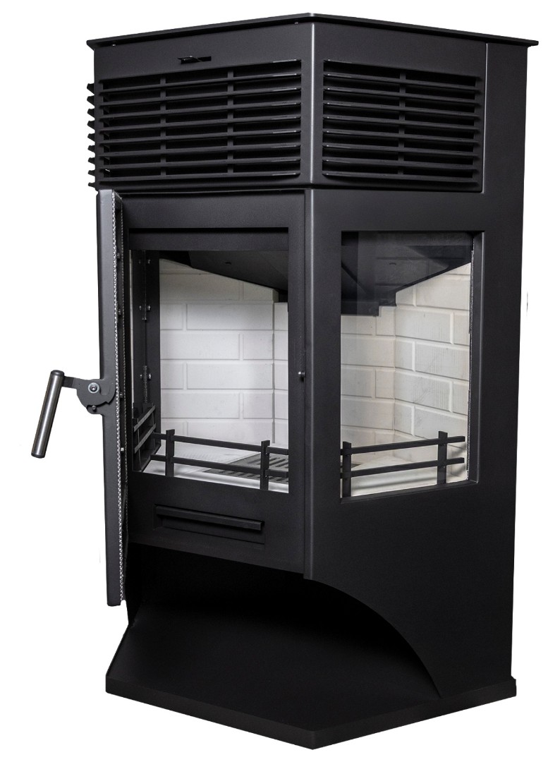 Печь-камин АОТ 12,0 в модификации «Москва 12» - 2min