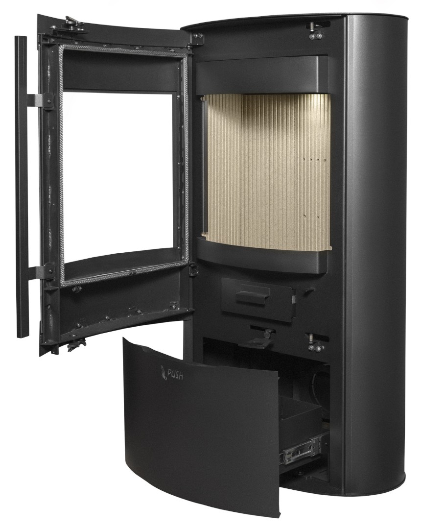 Печь-камин АОТ 7,0-01 в модификации «Свитязь NR» - 4min