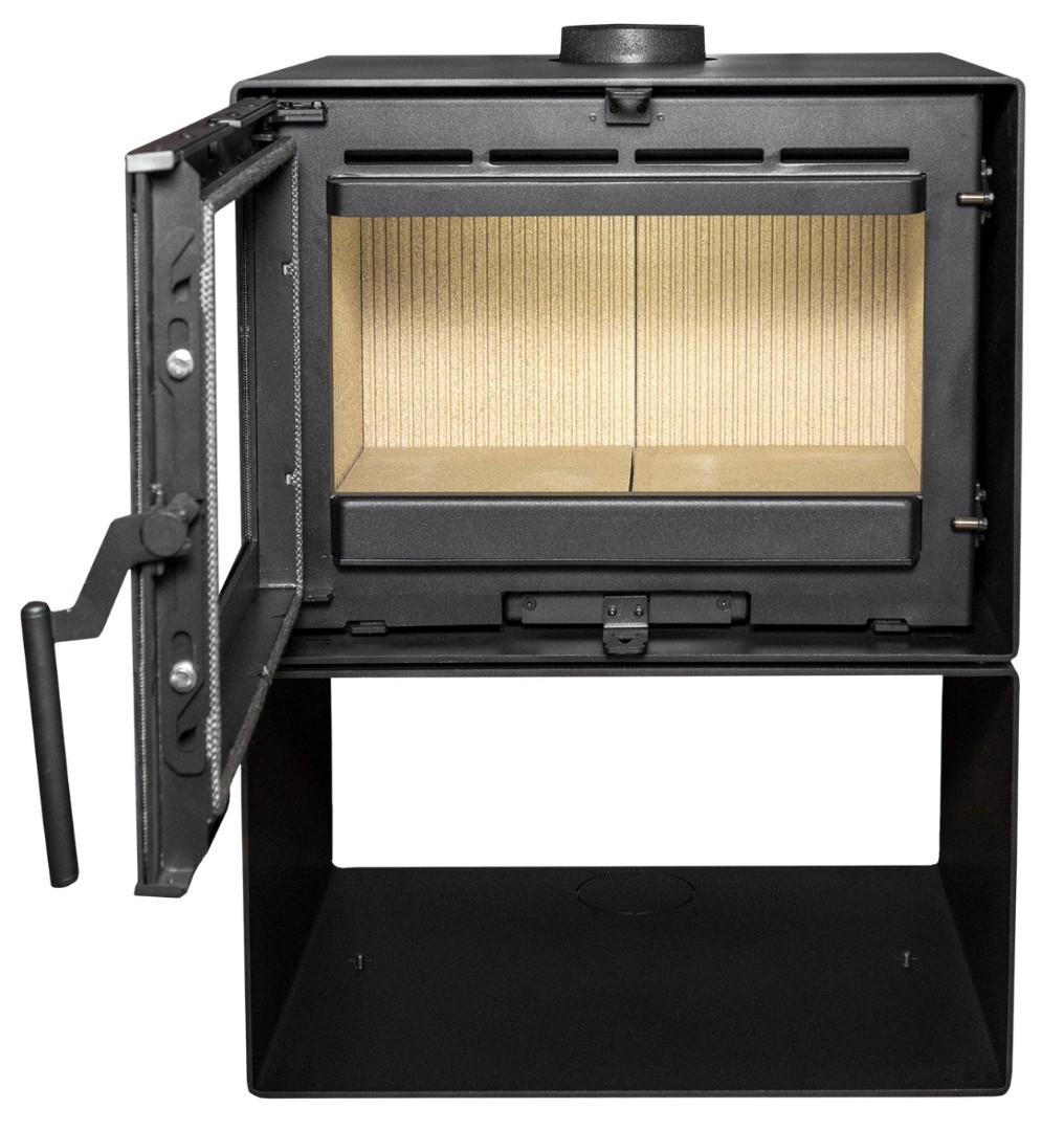 Печь-камин АОТ 10,0 в модификации «Монблан 700» - 2min