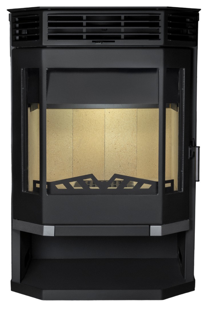 Печь-камин АОТВ 12,0 в модификации «Ангара 12 АКВА» - 0min