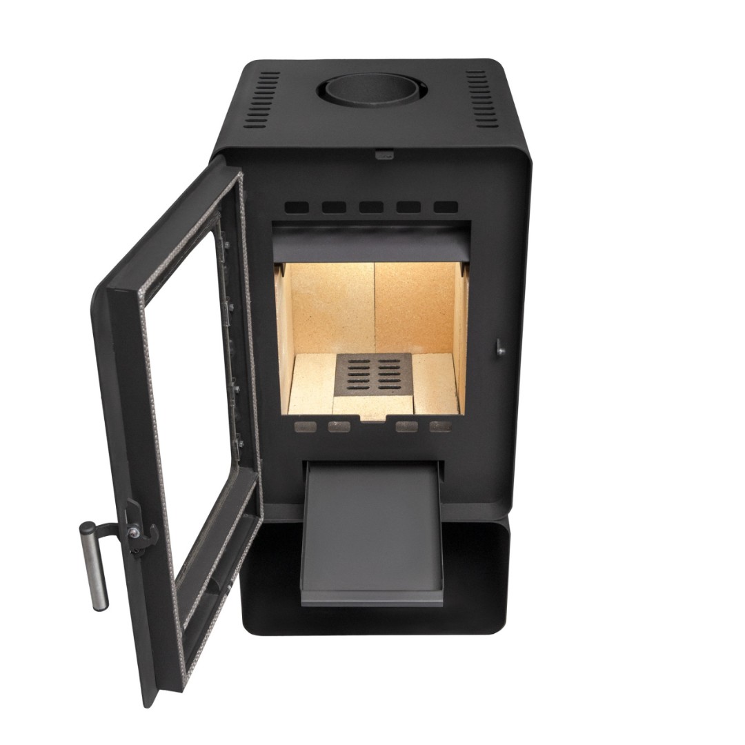 Печь-камин АОТ 6,0 в модификации «Лава» - 1min