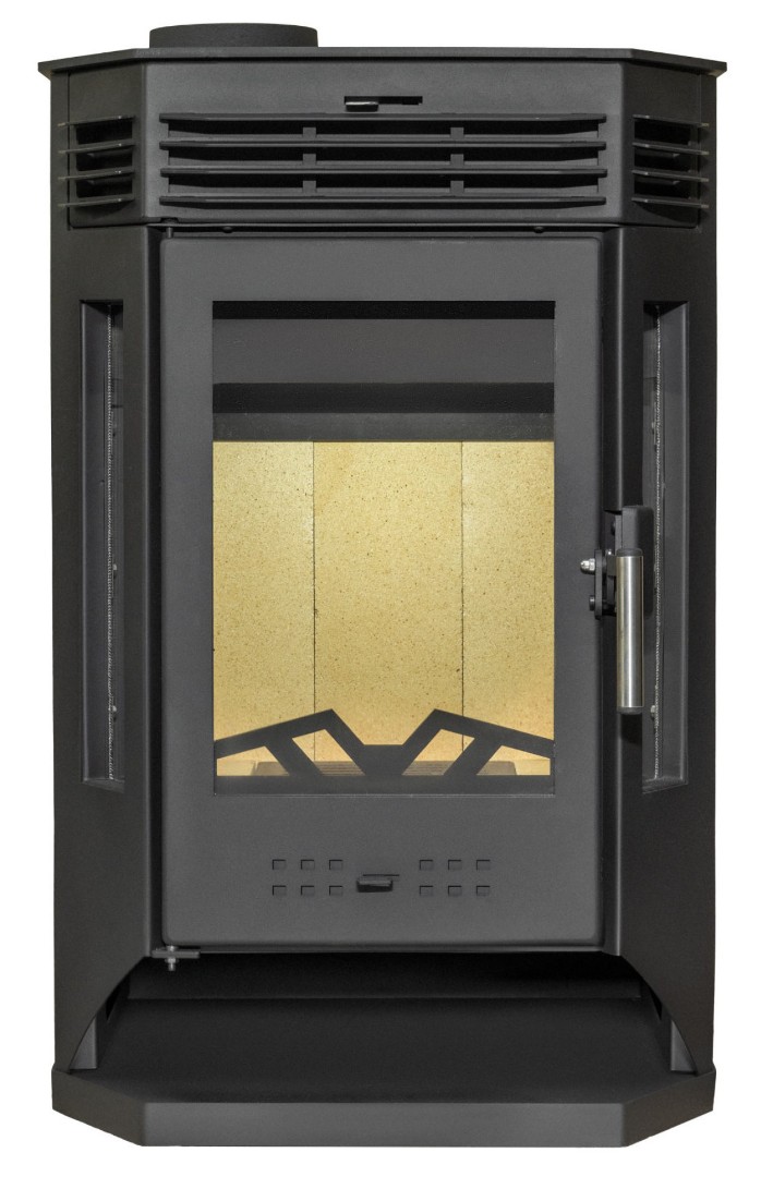 Печь-камин АОТ 9,0-03 в модификации «Москва 9 с плитой» - 0min