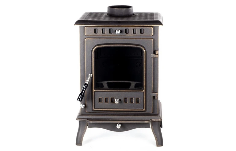 Печь-камин Fireway Erik Патина золото