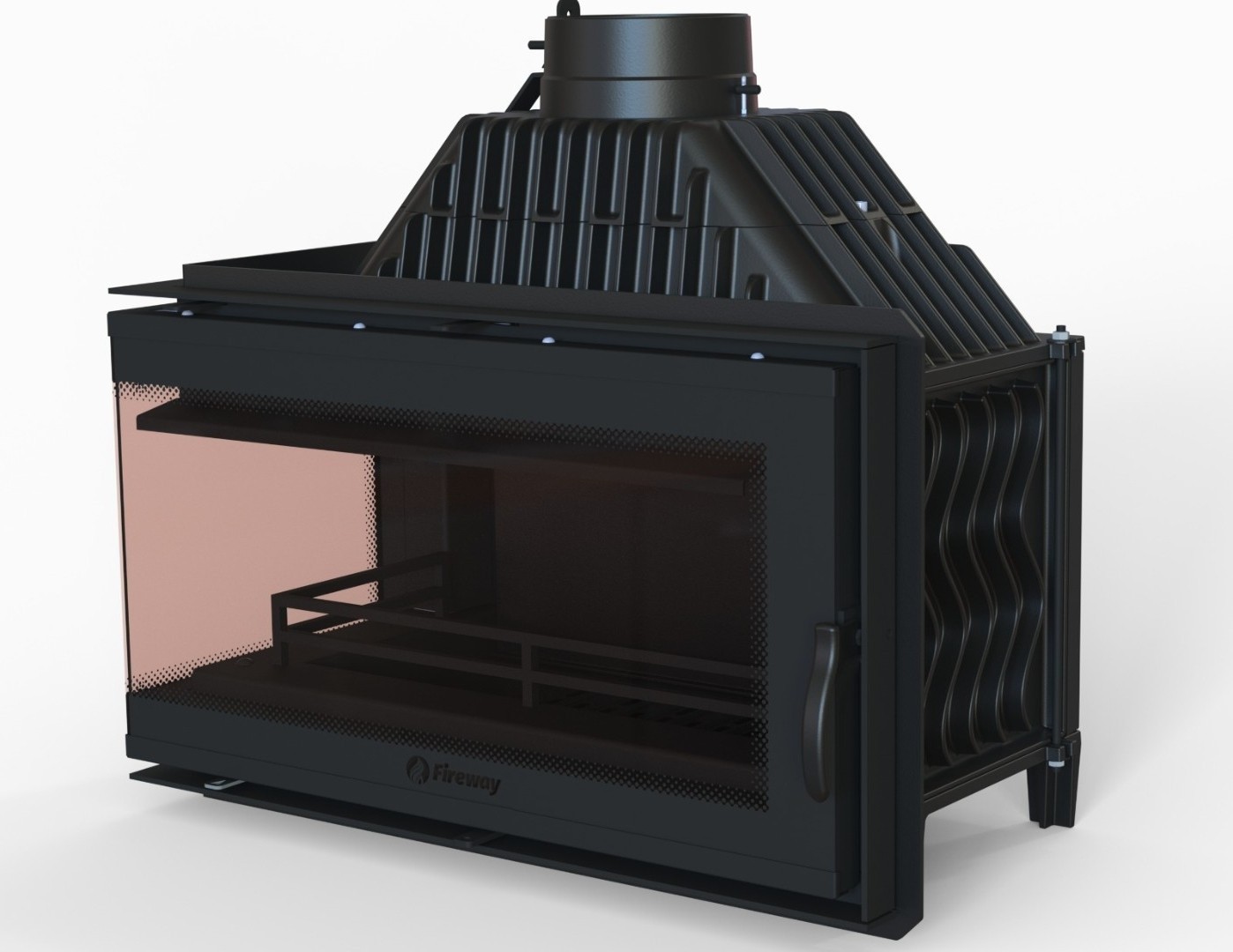 Каминная топка Fireway Sofia левая - 1min