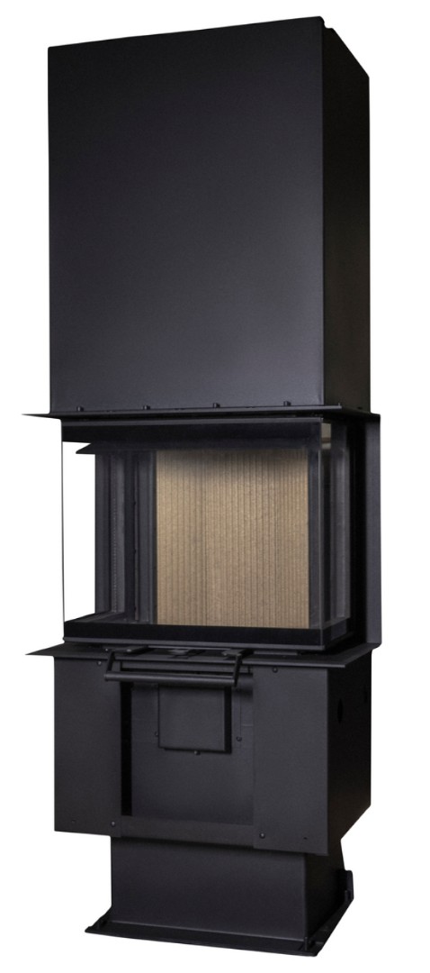 Топка каминная ТКТ  9.0-02 в модификации "Селена Т" - 1min