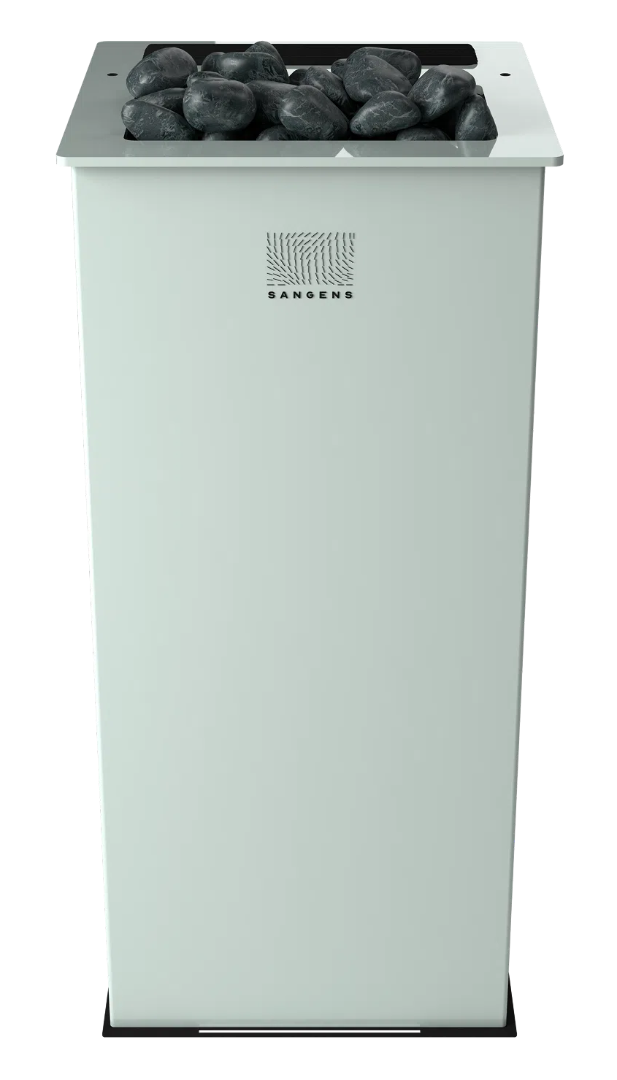 Электрическая печь Sangens W12G Glass White (Сангенс В12С Стекло белое) - 3min