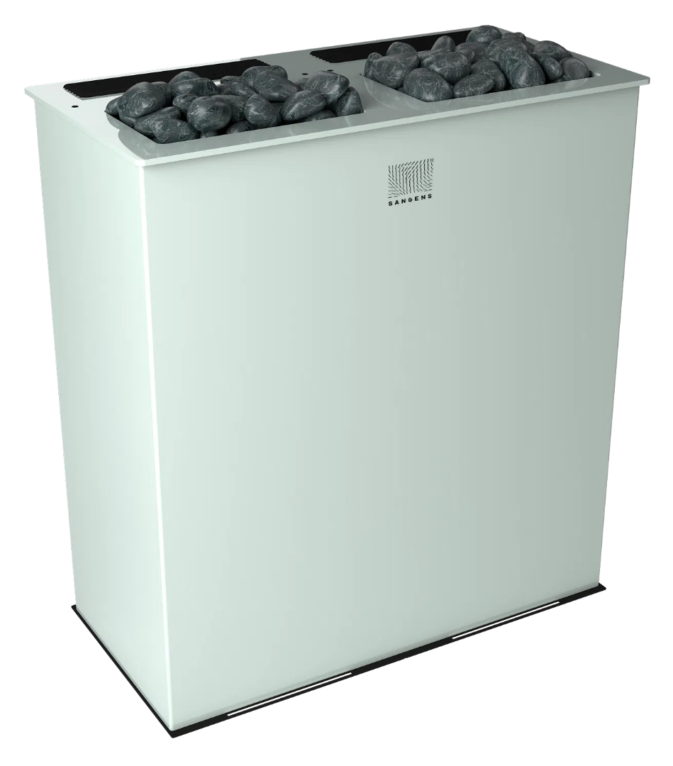 Электрическая печь Sangens W30G Glass White (Сангенс В30С Стекло белое) - 0min