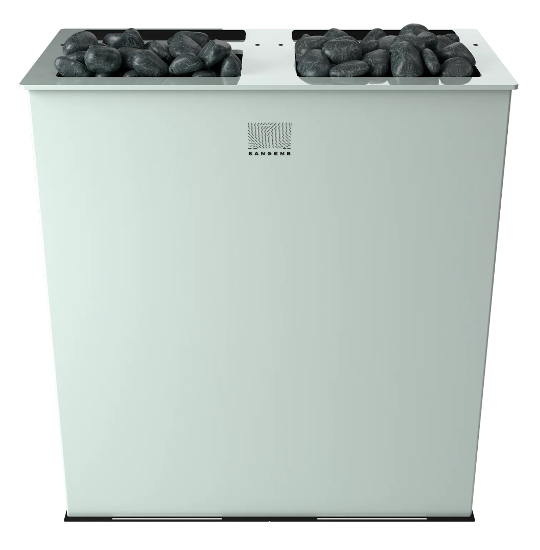 Электрическая печь Sangens W40G Glass White (Сангенс В40С Стекло белое) - 3min