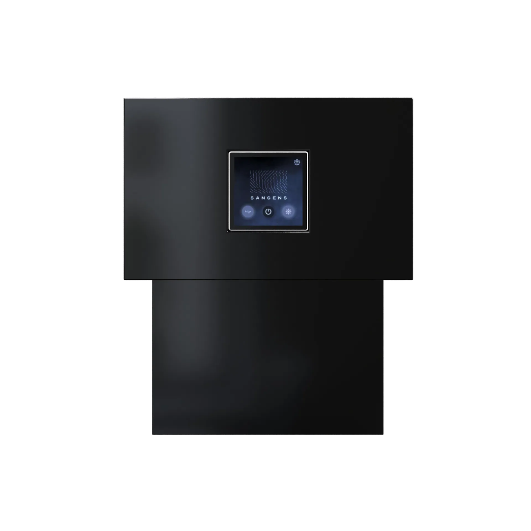 Снегогенератор для бани и сауны Sangens Snow 10 Steel Black (Сангенс Снег 10 Сталь черная) - 1min