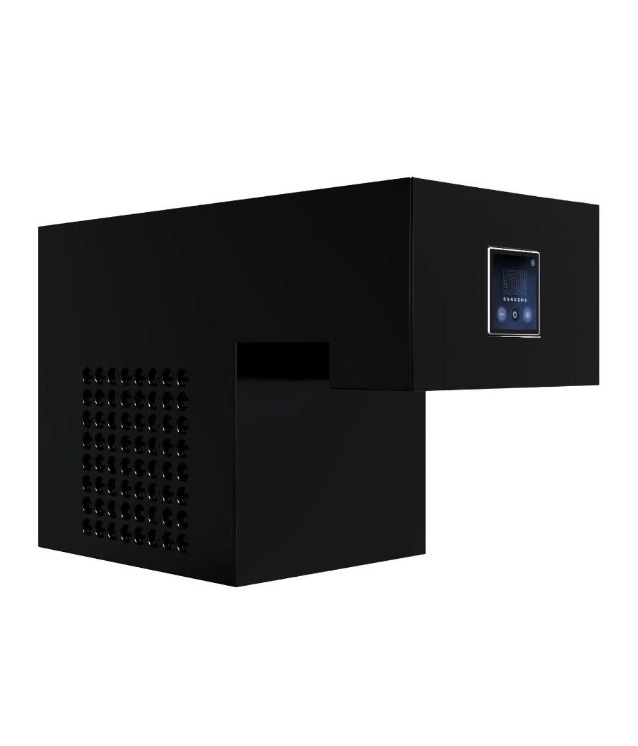 Снегогенератор для бани и сауны Sangens Snow 10 Steel Black (Сангенс Снег 10 Сталь черная) - 2min