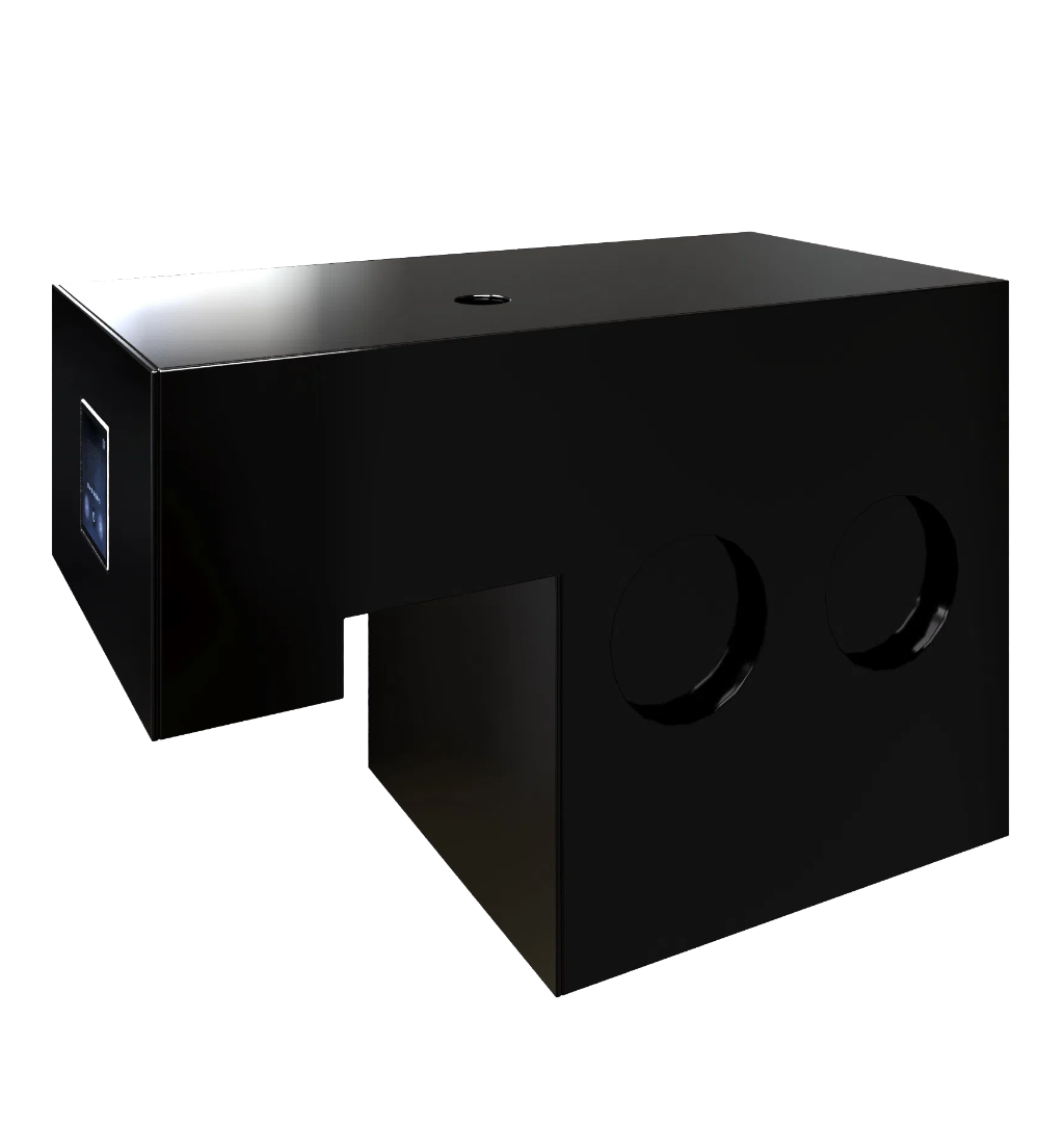 Снегогенератор для бани и сауны Sangens Snow 10 Steel Black (Сангенс Снег 10 Сталь черная) - 4min