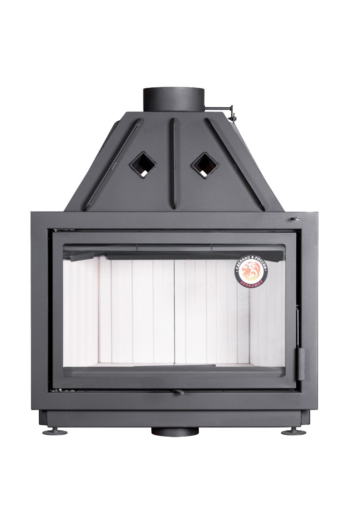 Каминная топка Экокамин Альфа 800 - 1min