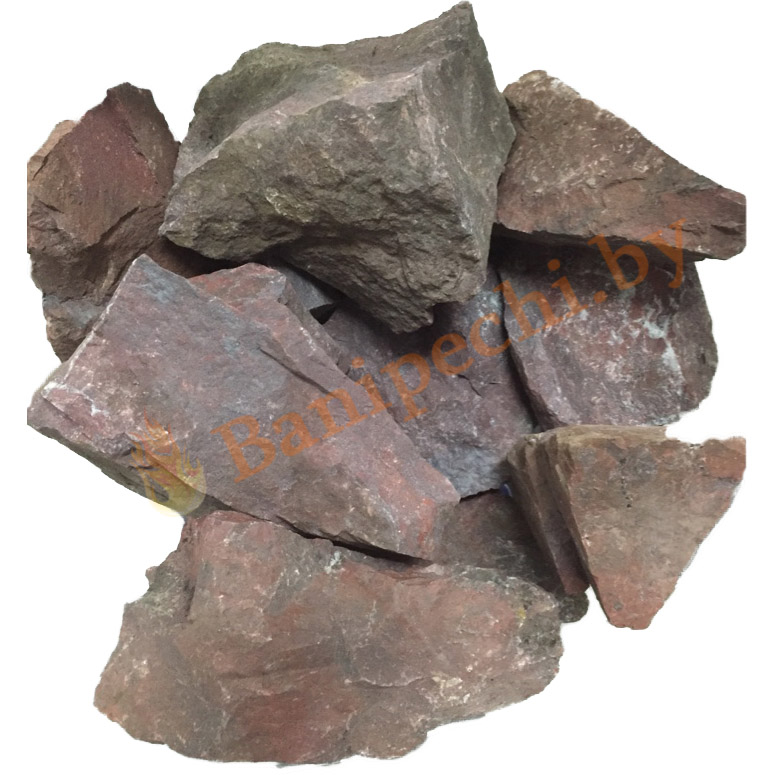 Камни для бани Яшма колотый, 10 кг - 0