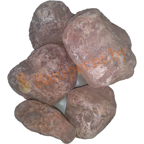 Камни для бани Яшма галтованный, 10 кг - 0