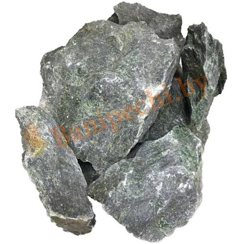 Камни для бани Нефрит колотый, 10 кг - 0