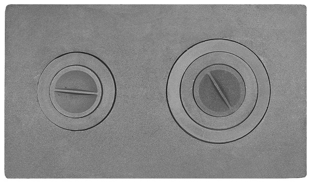Плита двухконфорочная печная П2-3 (710x410) - 0