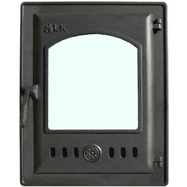 Дверца топочная герметичная со стеклом LK 310 (250-350мм) - 0