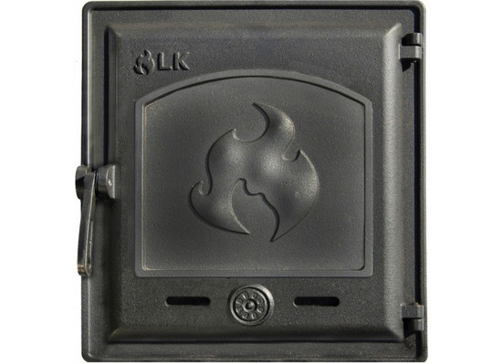 Дверца топочная герметичная глухая LK 371 (280х250 мм)