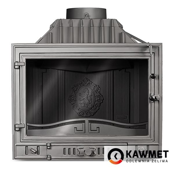 Каминная топка Kawmet W4PLB DUAL-14,5 кВт три стекла 14.5 kW - 1