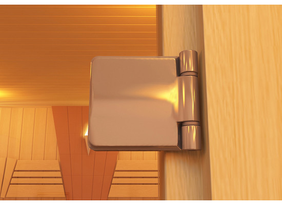 Стеклянная дверь для бани Doorwood Бронза 8 мм (Размеры внутри) - 2min
