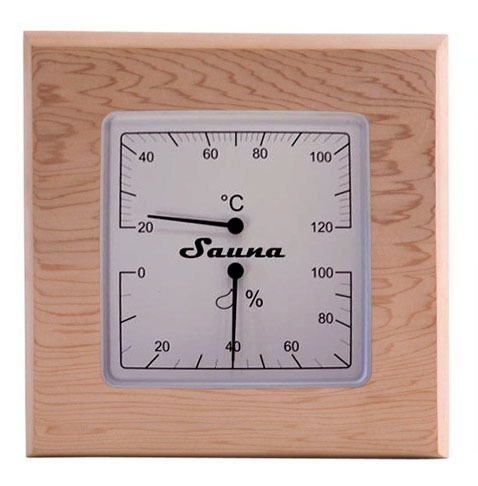 Термогигрометр SAWO 225-THD (квадратный) - 0