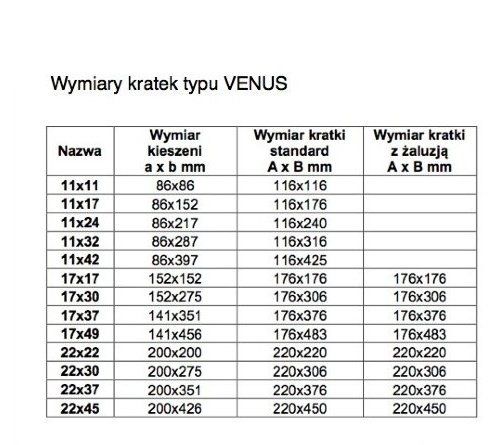 Решетка вентиляционная Белая 11x32 Kratki - 2