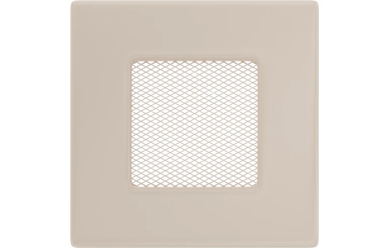 Решетка вентиляционная Кремовая 11x11 Kratki