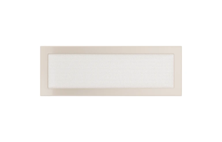 Решетка вентиляционная Кремовая 17x49 Kratki