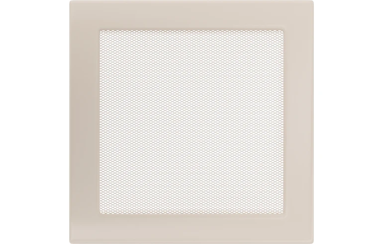 Решетка вентиляционная Кремовая 22x22 Kratki