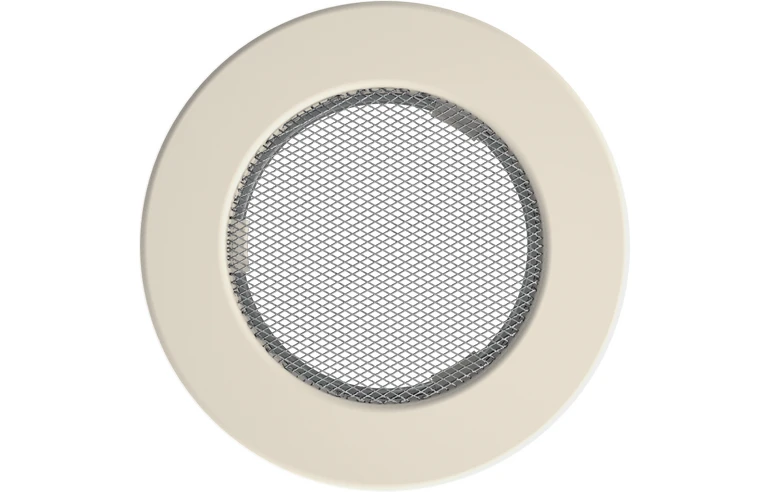 Решетка вентиляционная Кремовая d=100мм,125мм,150мм Kratki