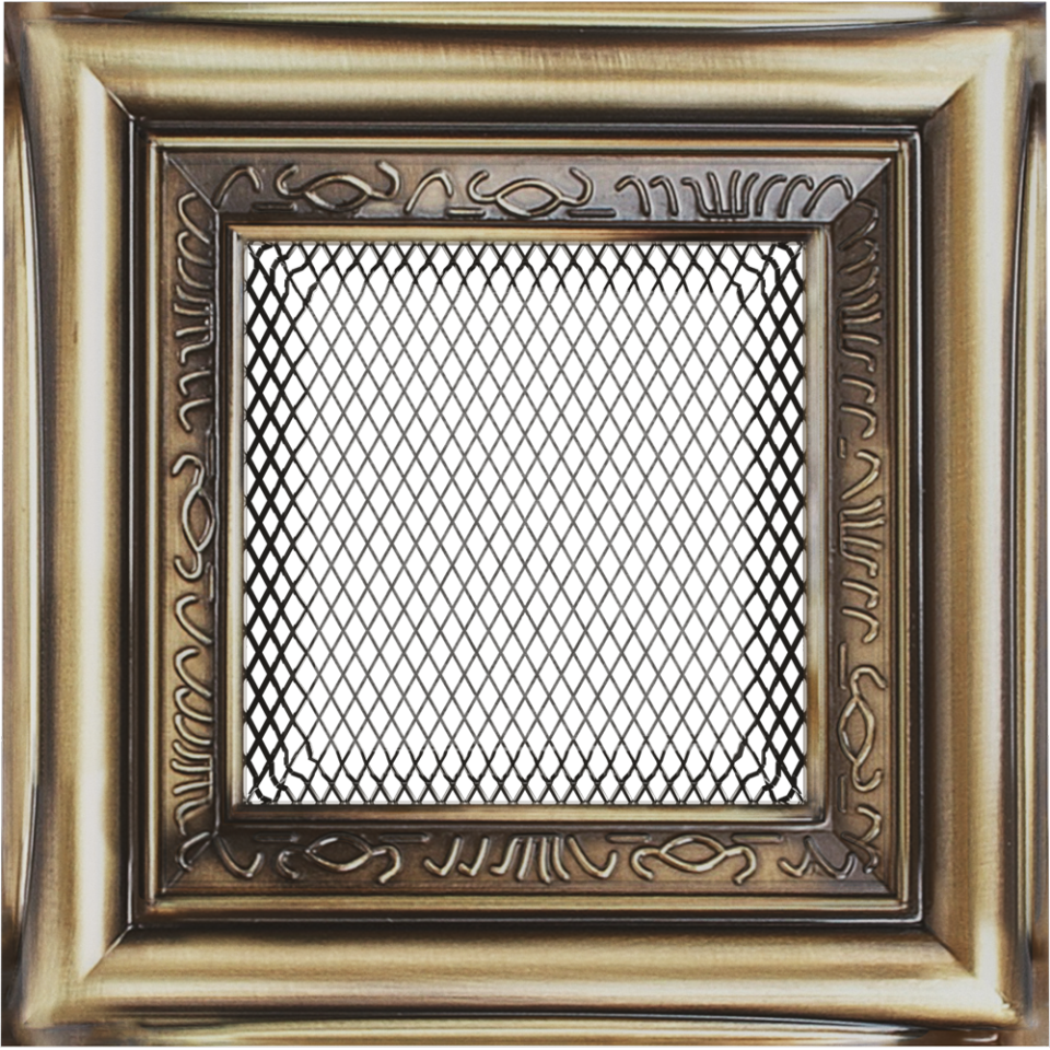 Решетка вентиляционная Рустик 11x11 Kratki - 0min