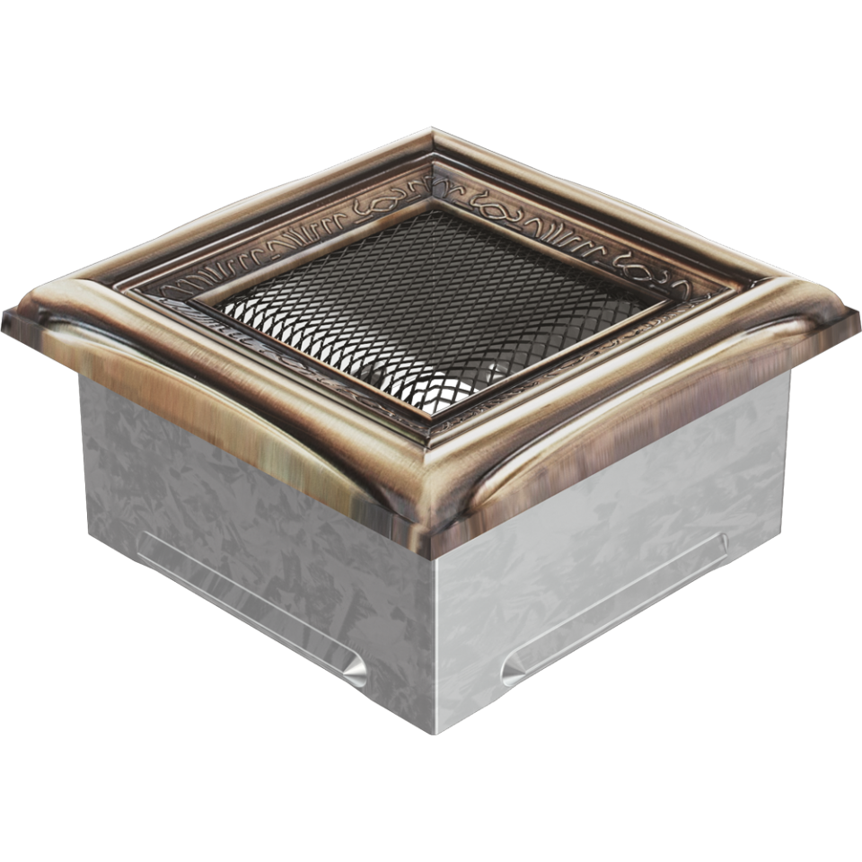 Решетка вентиляционная Рустик 11x11 Kratki - 3min