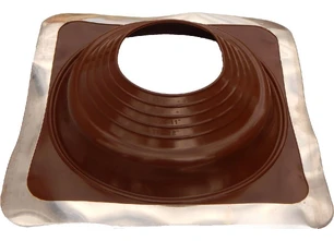 Проходник кровли (Мастер Флеш №8) прямой силикон 430х430 мм Ф180-330 мм