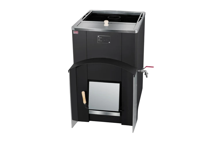 Печь для бани Вулкан  Эльбрус 26 с баком Стандарт