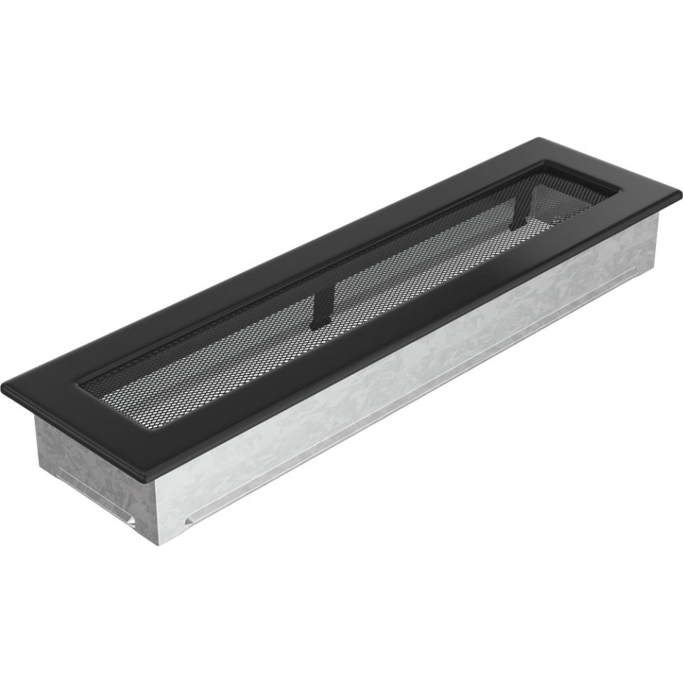 Решетка вентиляционная Чёрная 11x42 - 2min