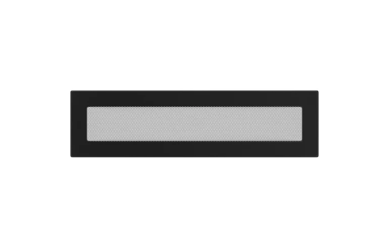 Решетка вентиляционная Чёрная 11x42