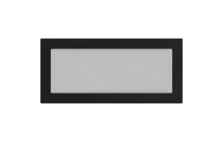 Решетка вентиляционная Чёрная 17x37