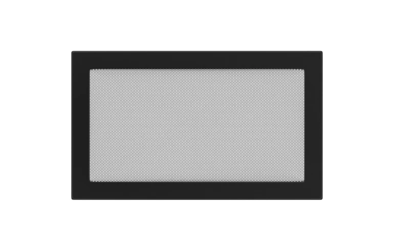 Решетка вентиляционная Чёрная 22x37