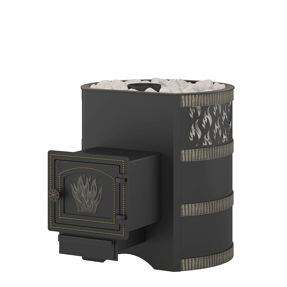 Печь для бани Везувий Лава 12 (ДТ-3) - 0min