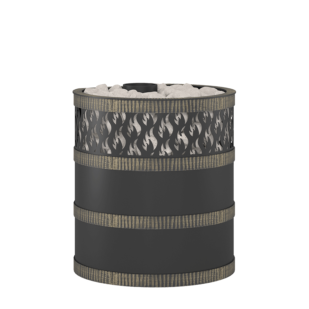 Печь для бани Везувий Лава 12 (ДТ-3) без выноса - 2min