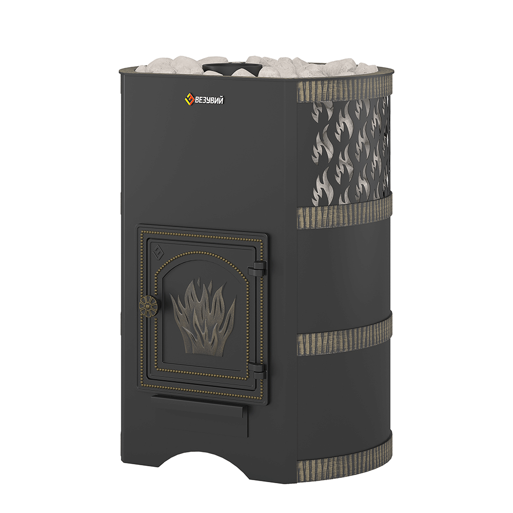 Печь для бани Везувий Лава 22 (ДТ-4) без выноса - 0min