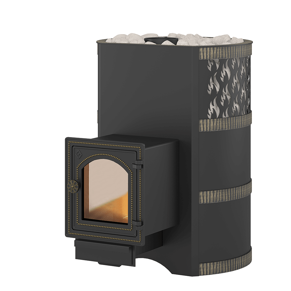 Печь для бани Везувий Лава 22 (ДТ-4С) - 0min